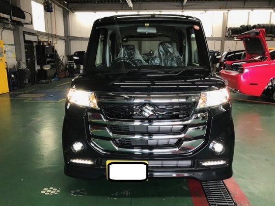 スペーシアカスタム　LED イルミネーションランプ左 MK53S スペーシアカスタム イルミネーションランプ 左 送料無料