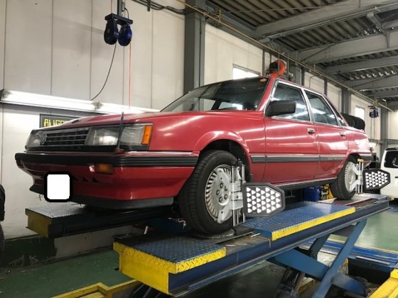 カムサリ様用 SV12トヨタ・カムリZXツインカムのホイールアライメント カムリ